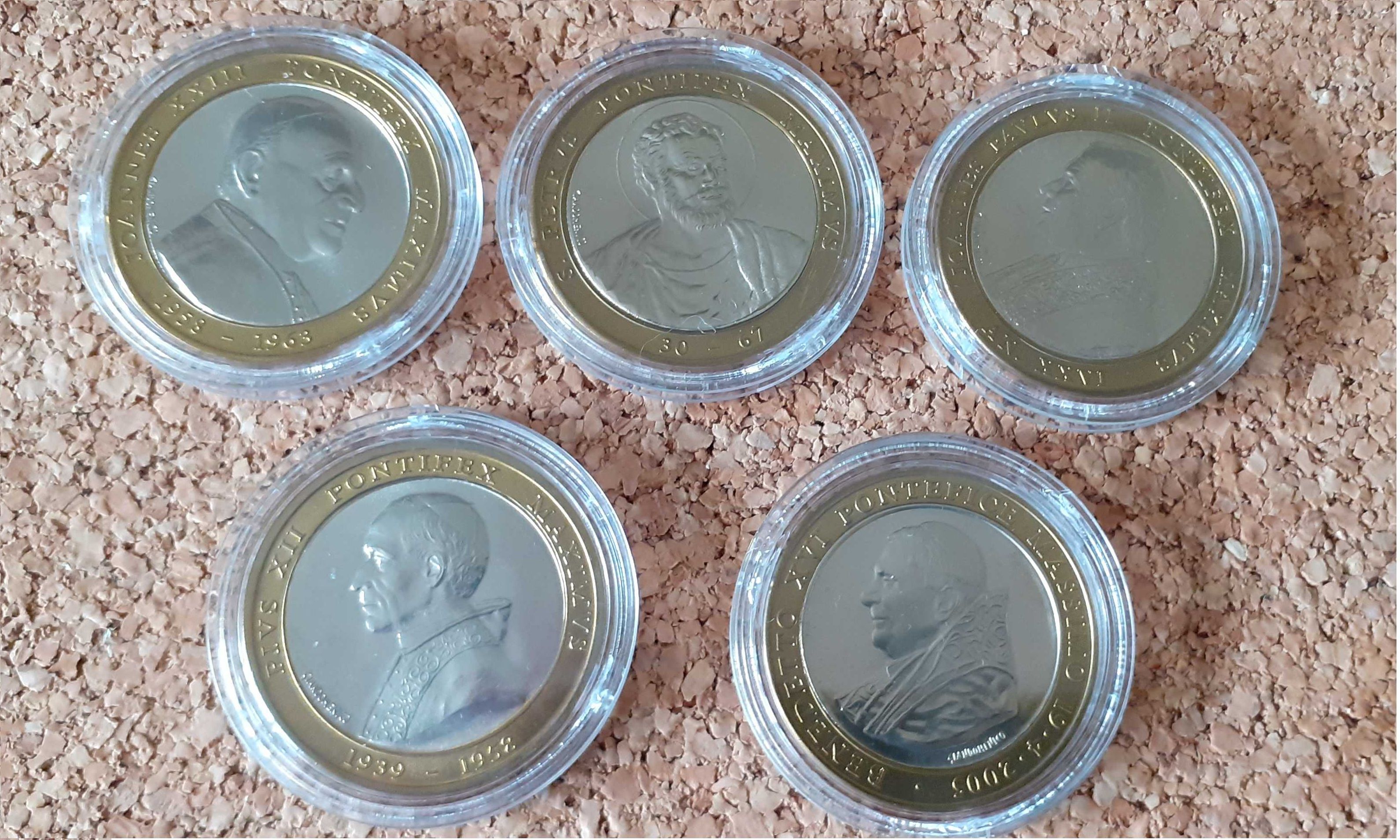 Kolekcja (lub pojedynczo) monety "Wielcy Papieże"