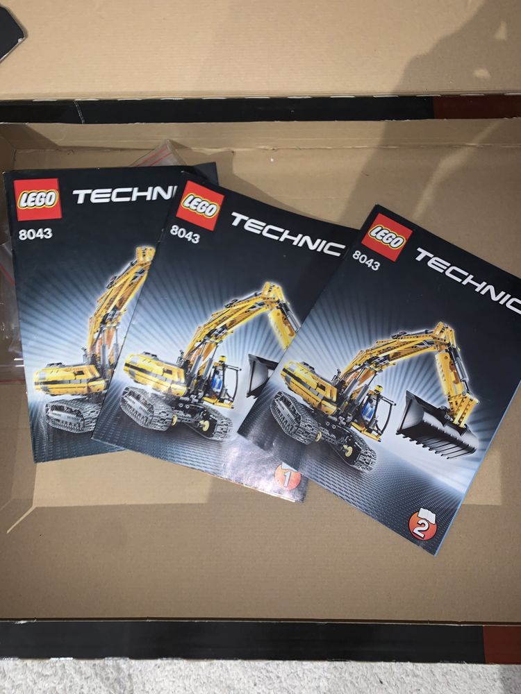 Koparka Lego Technic 8043 Power Functions zestaw