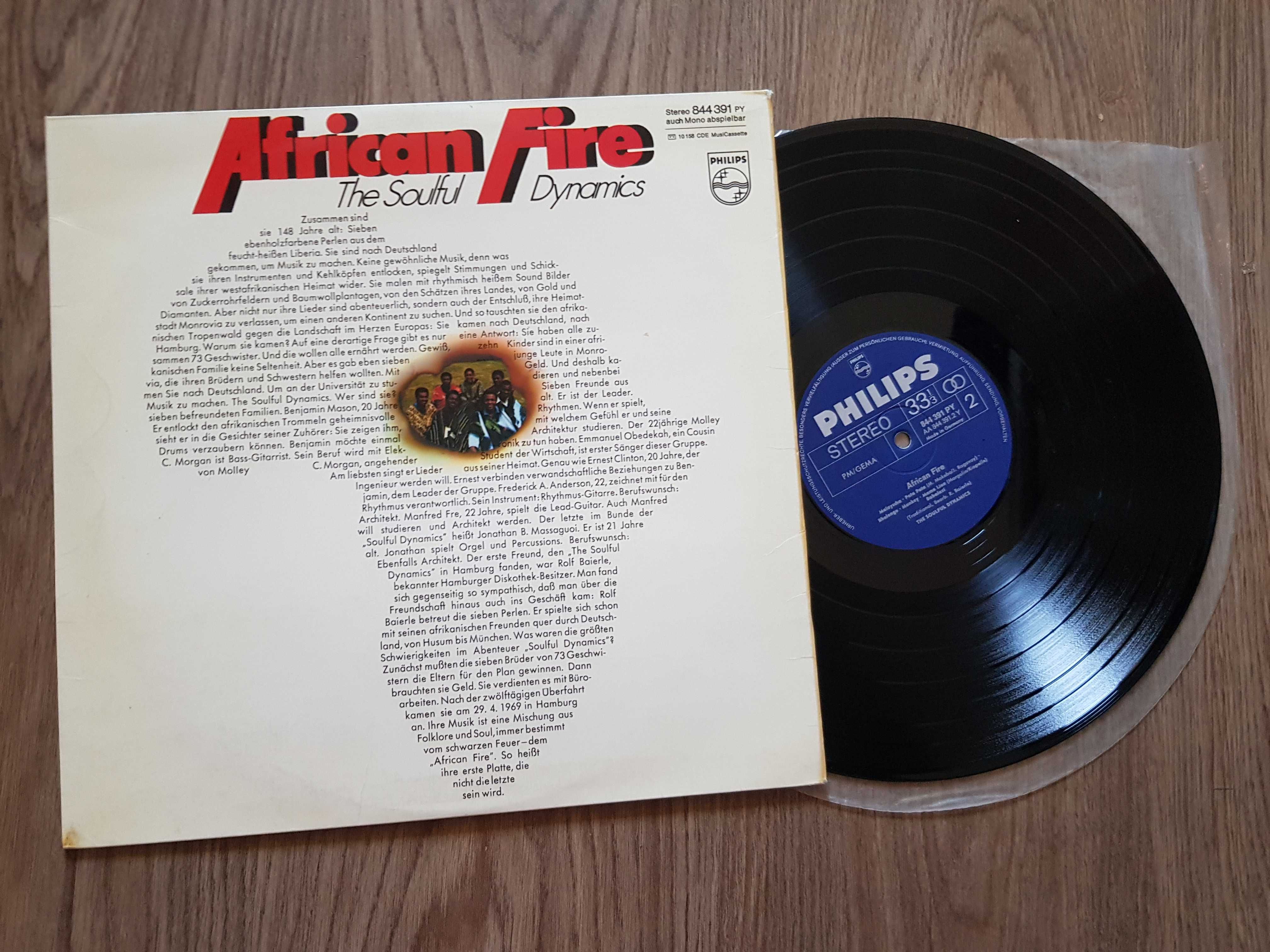 The Soulful Dynamics ‎– African Fire LP*729