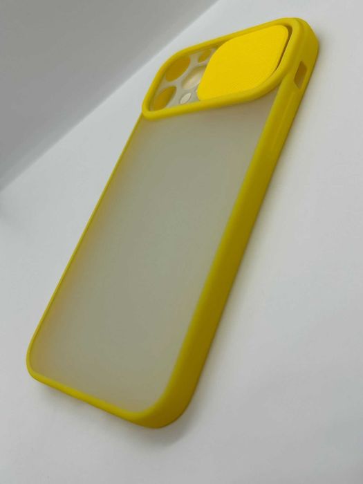 Obudowa Plecki Etui Case Iphone 12PRO Ochrona Aparatu Żółte kod 55