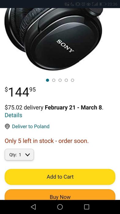 Słuchawki Sony MDR-HW300K