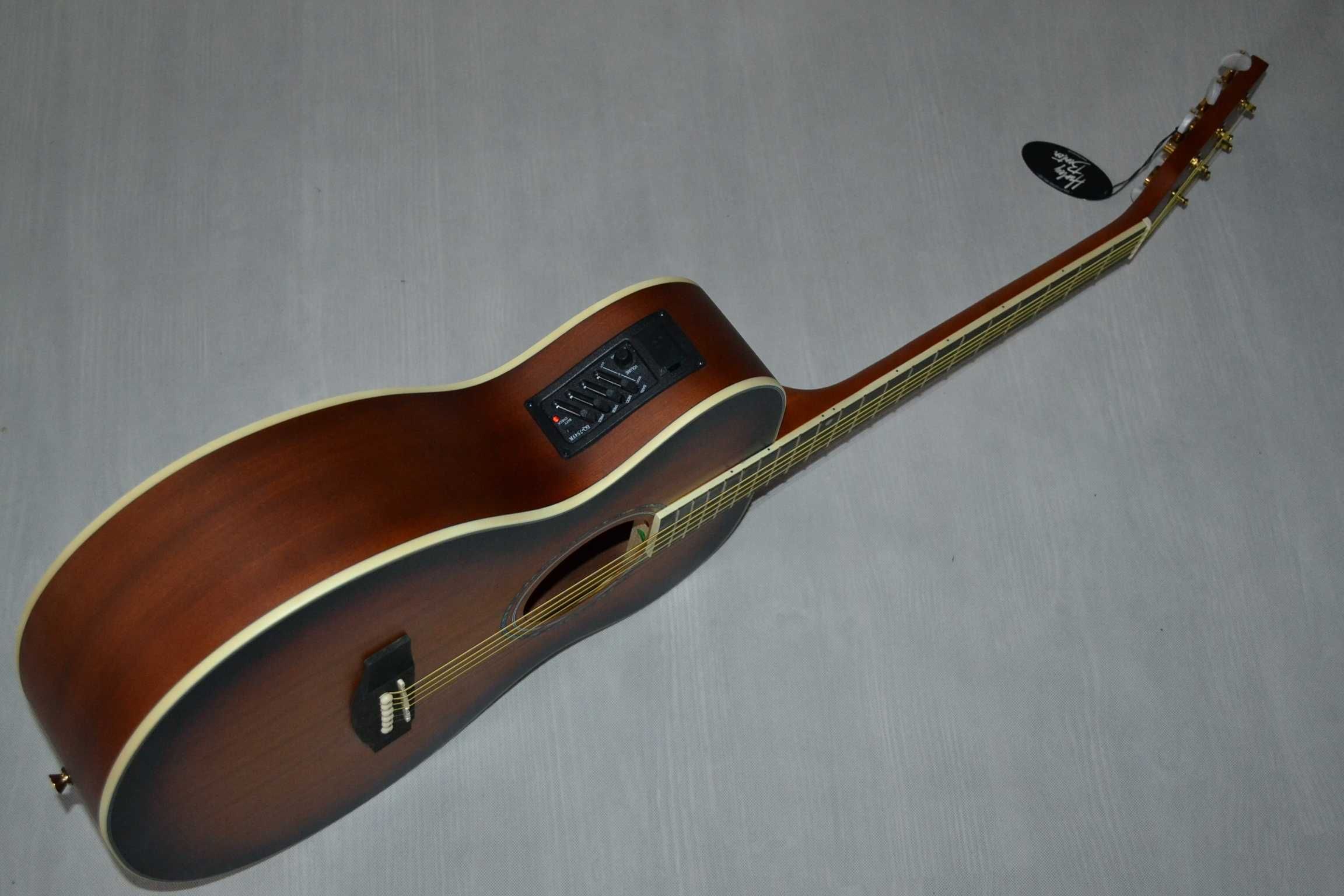 Harley Benton CG-45E VS nowa gitara elektroakustyczna - ustawiona!