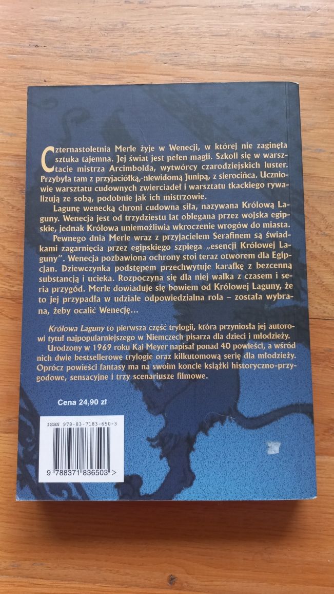 Książka "Merle i Królowa Laguny" Kai Meyer