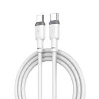 Kabel XO NB208B USB-C -na USB-C 1,0 m 60W kolor: biały