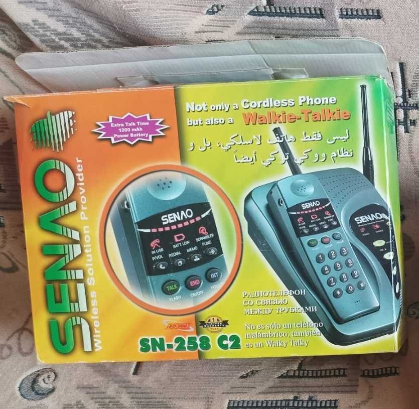 Радиотелефон "SENAO SN-258"  Panasonic KX-TG2511   Komtel