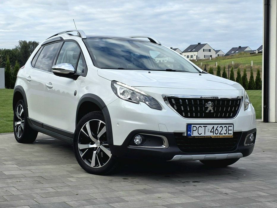 Peugeot 2008 bezwypadkowy *CROSSWAY* panorama* NOWY ROZRZĄD* biała perła