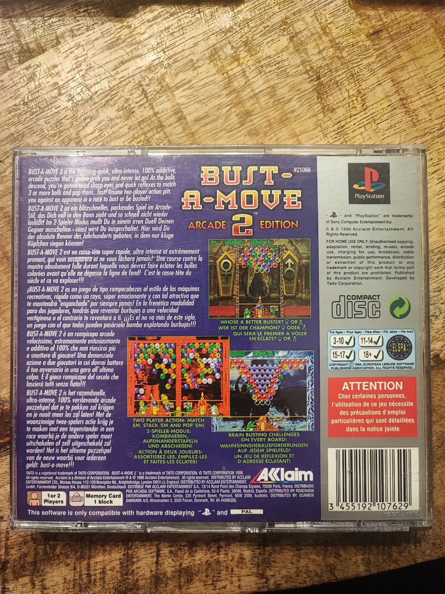 Bust-A-Move 2 PSX