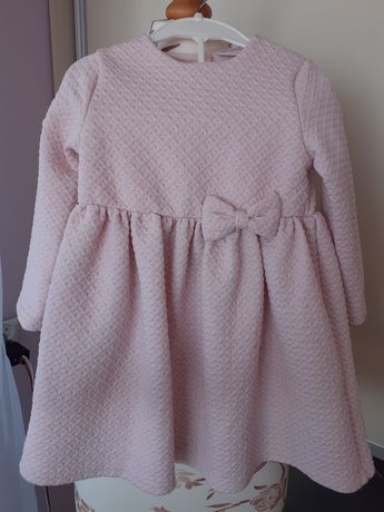 Sukienka różowa 98 cm, 24-36 miesięcy