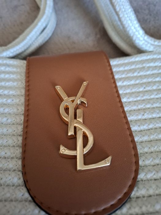 Torebka YSL biały beż