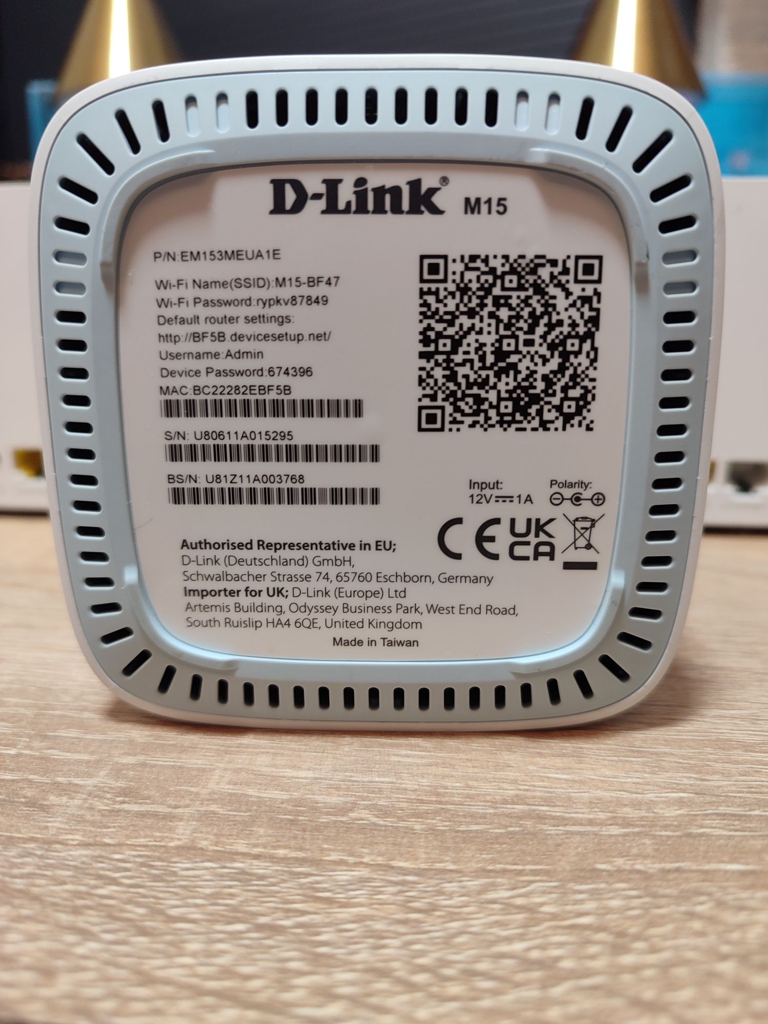 WiFi-система D-Link M15-3 EAGLE PRO AI AX1500 Mesh WiFi (3шт)