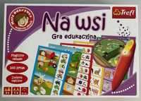 Na wsi gra edukacyjna magiczny ołówek Trefl