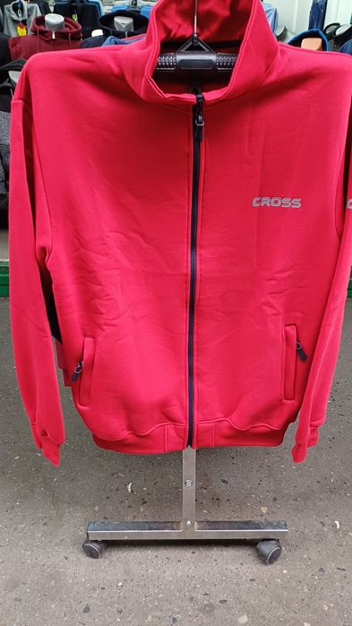 Bluza męska czerwona CROSS  L.