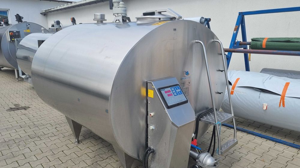 Schładzalnik zbiornik chłodnia do mleka 3000l, 2007 rok, IDEALNY