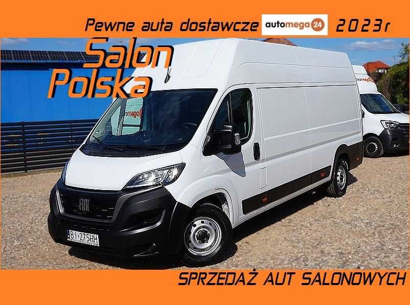 DUCATO L4 H3, MAXI, Long, Salon Polska, Pierwszy wł. Serwis ASO Fiat !
