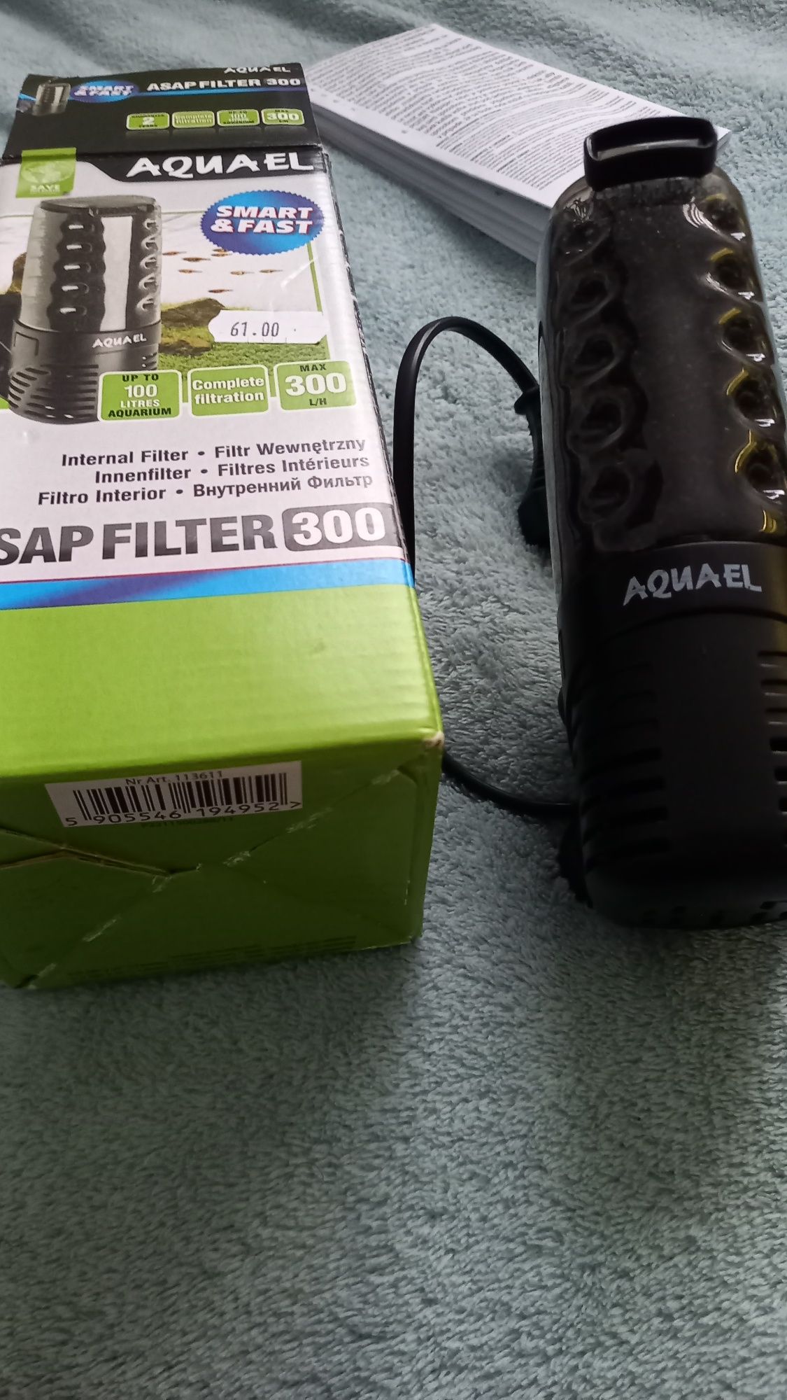 Filtr aquel 300l/h