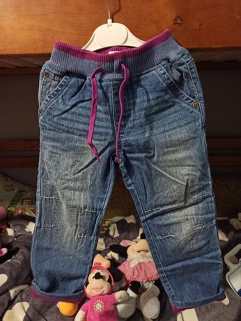 Термо джинсы на девочку от Бонприкс