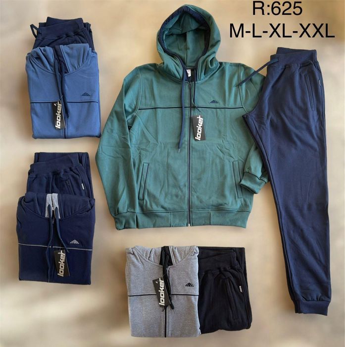 Fato de treino de homem cardado