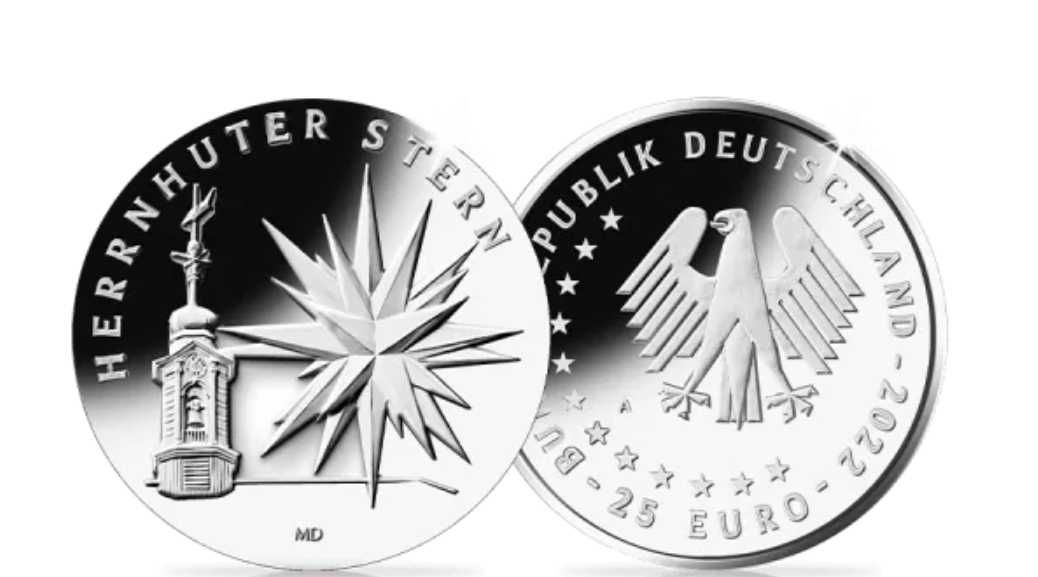 Srebrna moneta 25 euro ,  fein silver 999