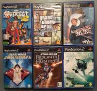 Conjunto 5 jogos ps2 gta star wars