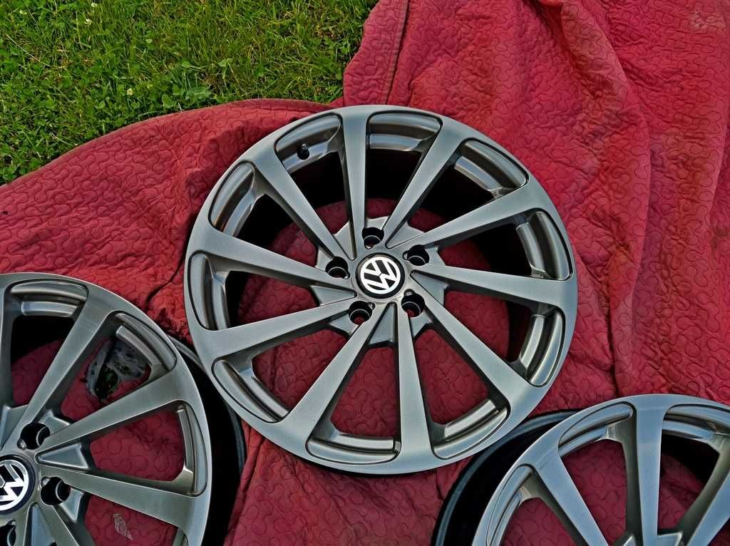 ALUFELGI 17' VW GOLF Touran TIGUAN Sharan PASSAT ET35 - 5x112 igła