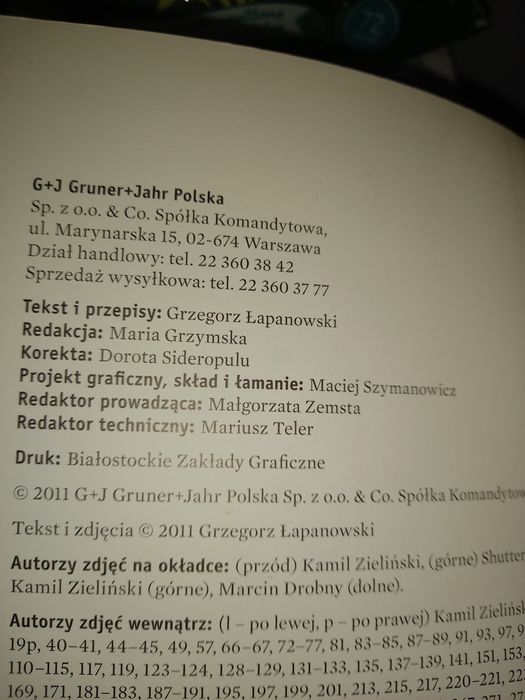Grzegorz łapanowski książka Smakuje