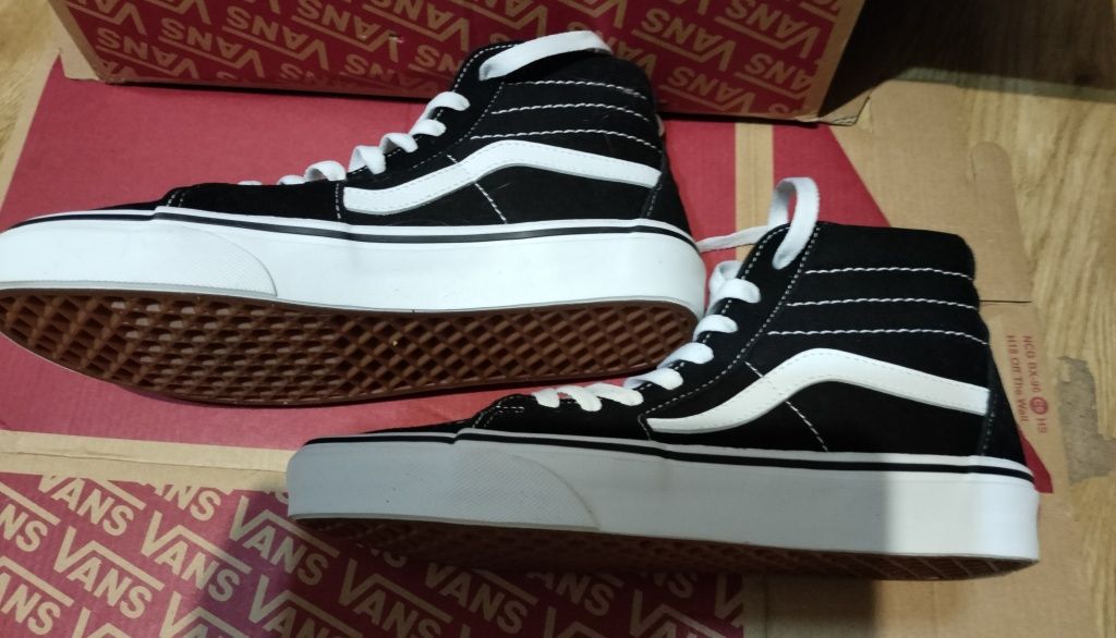 Vans високі кеди кросівкі