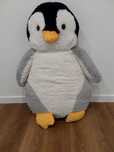 Peluche de pinguim grande de 90cm