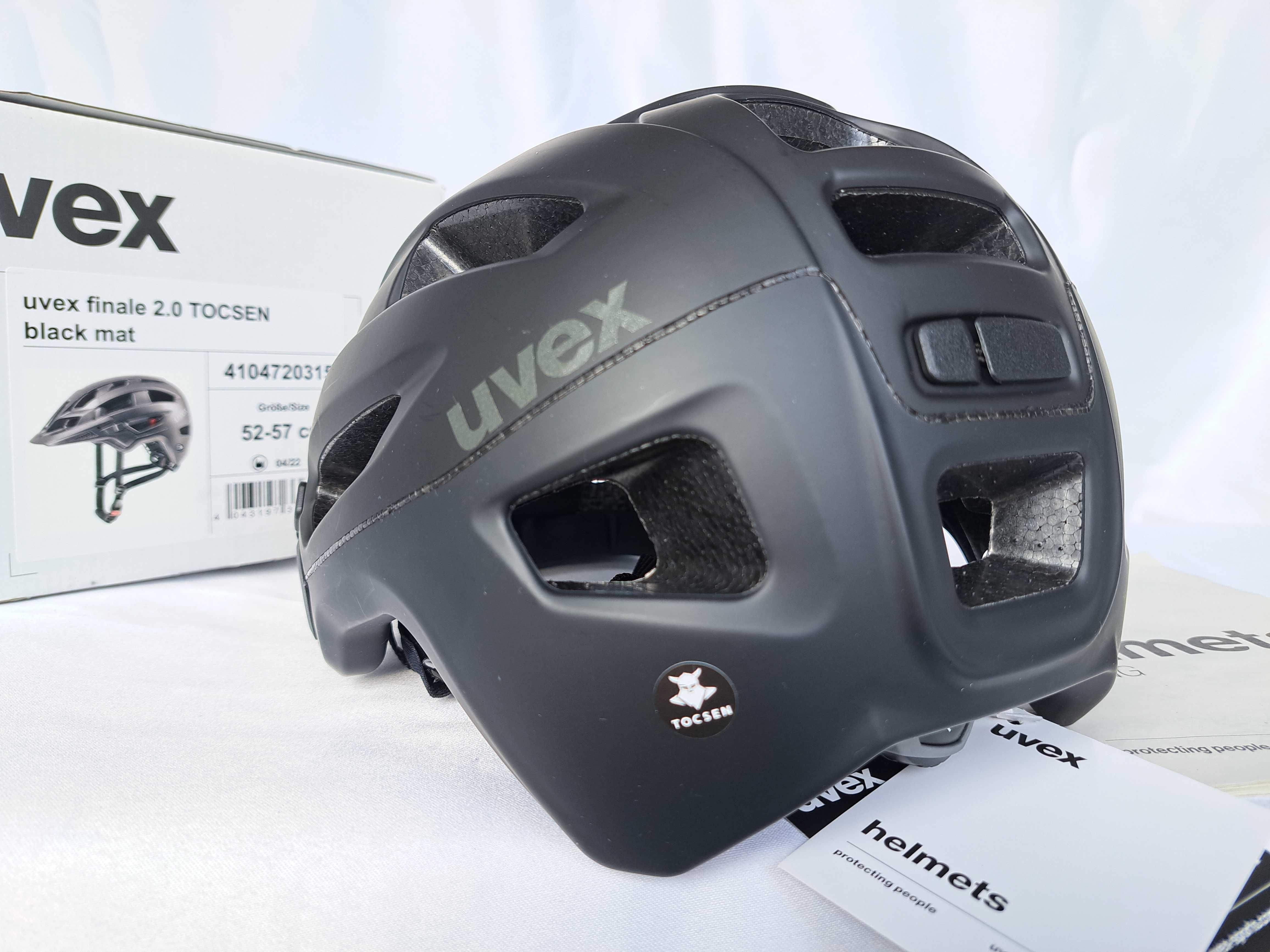 Kask rowerowy Uvex Finale 2.0 Tocsen Black Mat M 52-57cm