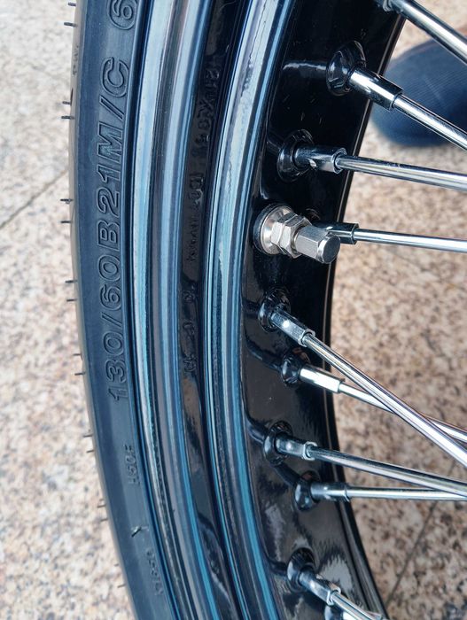 Jante Moto 21 C/ Pneu Novo