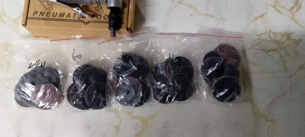 Пневматическая шлефовальная машинка