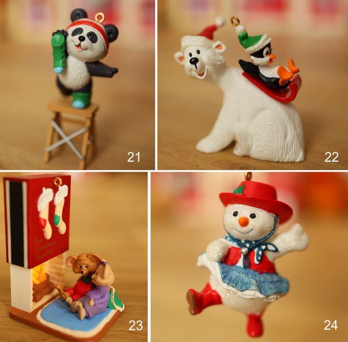 Іграшки на ялинку / Hallmark / різдвяні іграшки