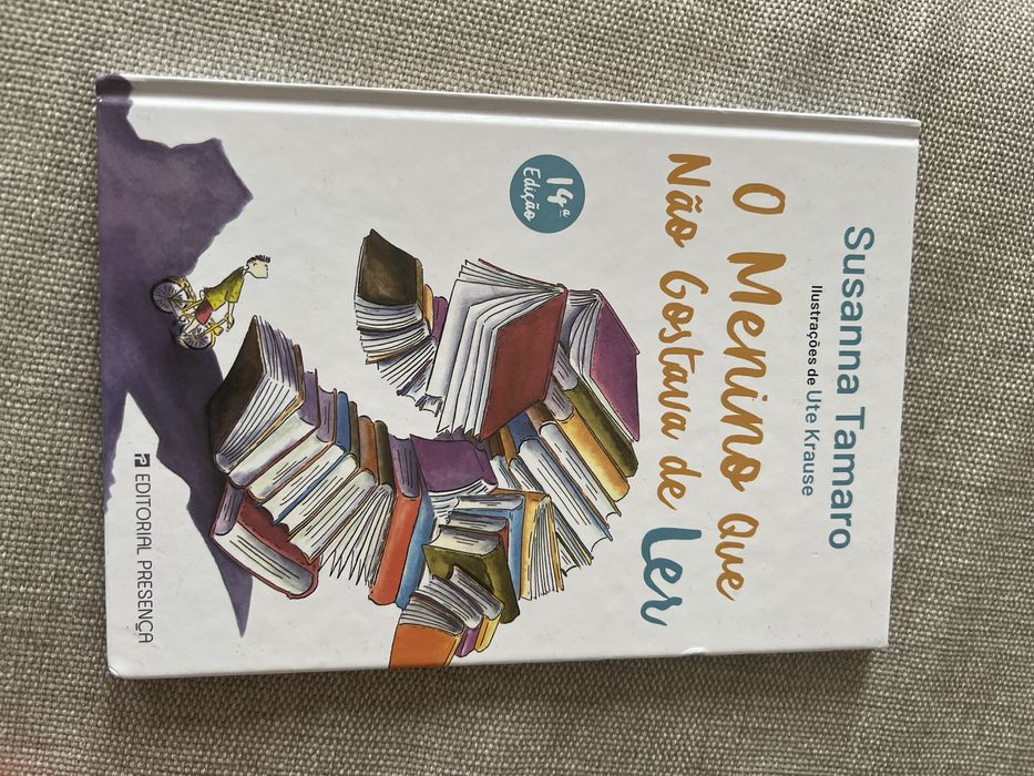 Livro: O menino que nao gostava de ler - Novo