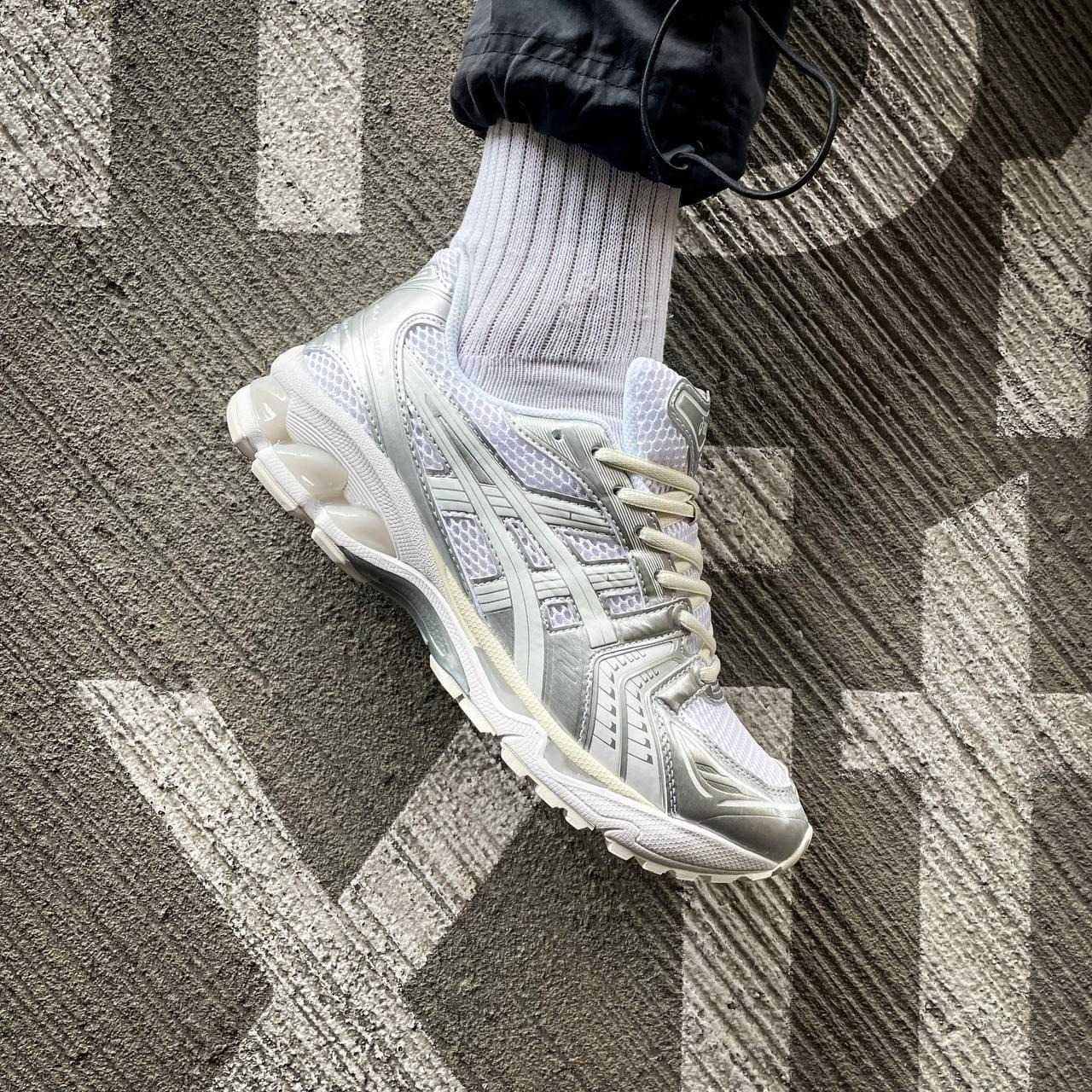 Мужские Кроссовки Asics Gel-Kayano 14 White/Чоловічі Кросівки Асікс