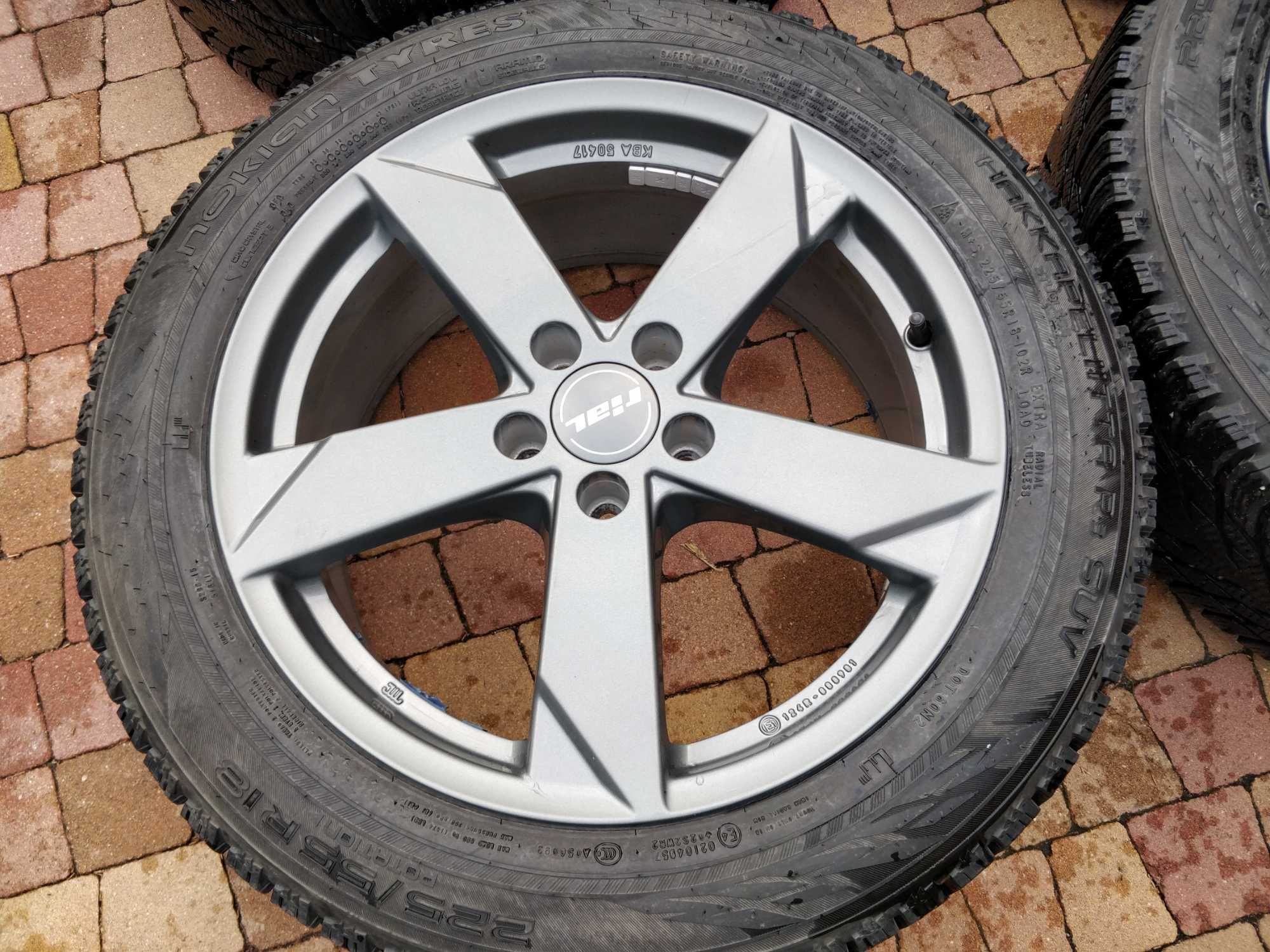 3198. Alufelgi 18" koła zimowe Audi A6 C8 5x112 225/55/18 8.5mm