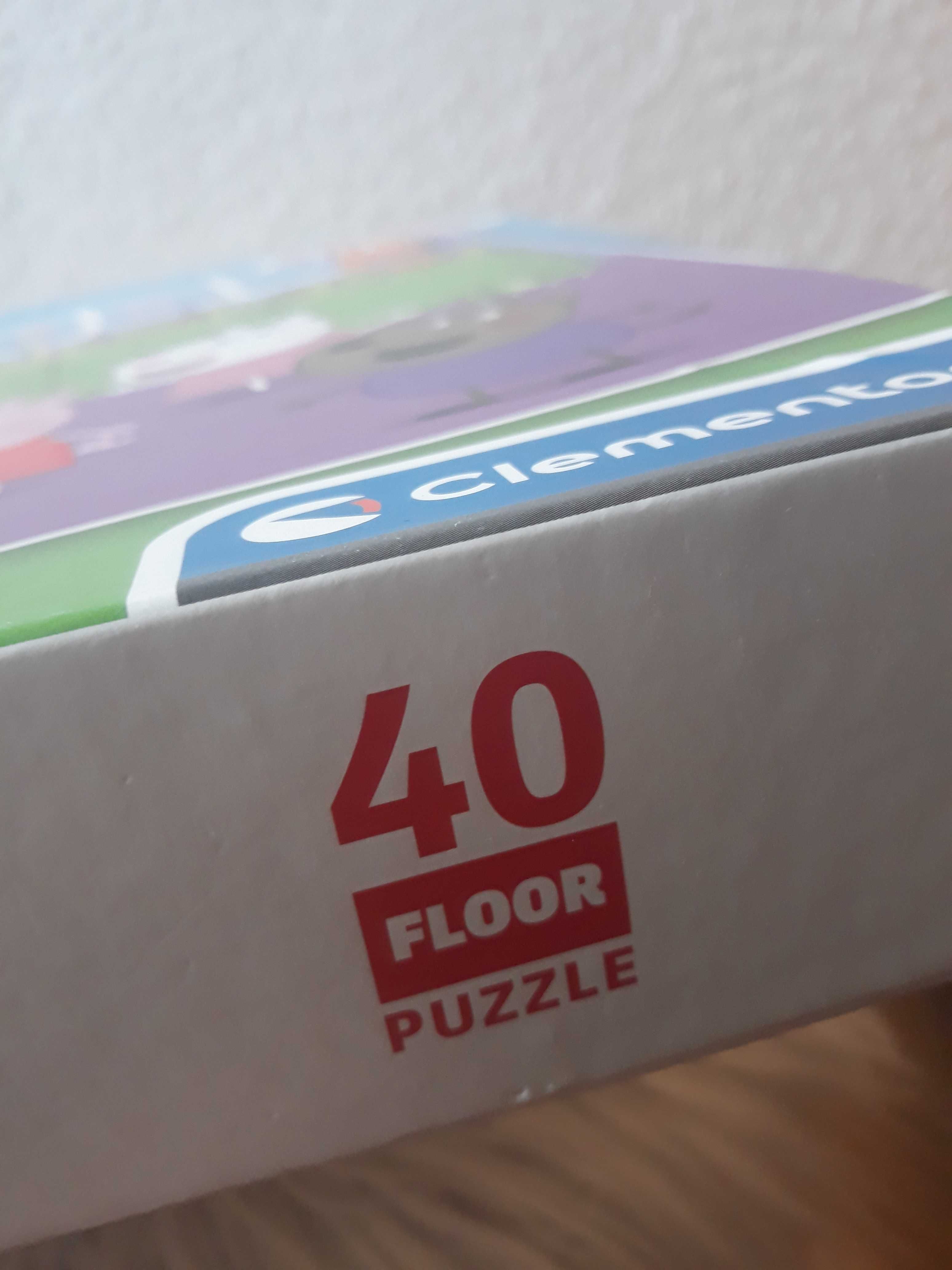 Puzzle podłogowe 100cm×70cm, Świnka Peppa.