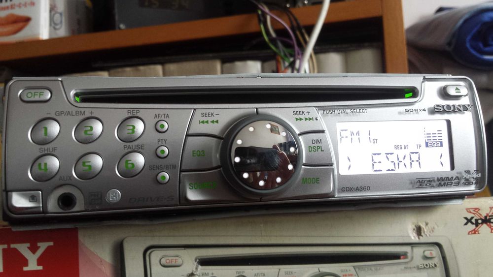 Sprzedam radioodtwarzacz klasyk Sony CDX-A360 4x50W