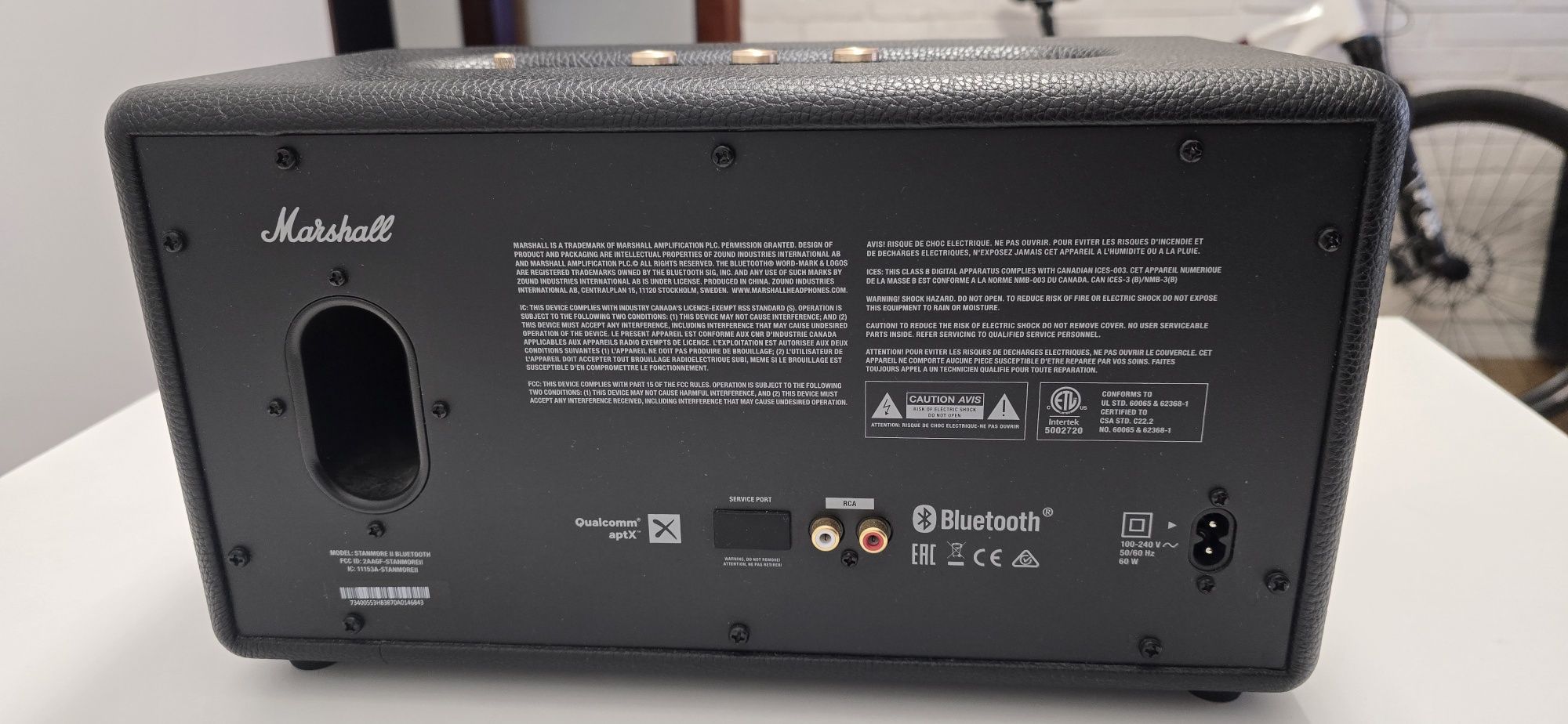 Marshall Stanmore II czarny 60w