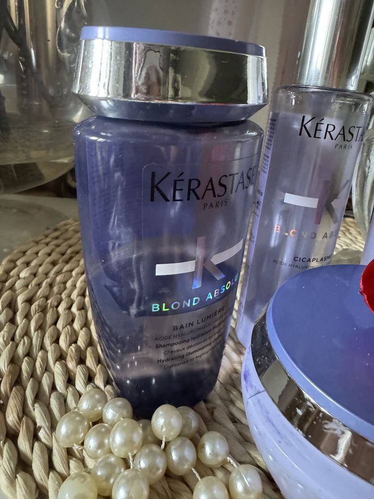 Kerastase paris blond absolu zestaw ultra-violet lumiere maska szampon