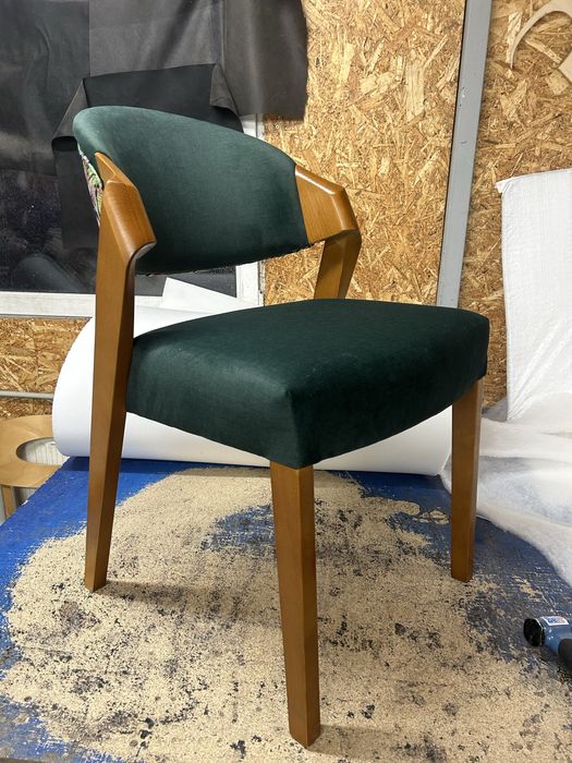 Krzesło drewniane lite Nowoczesne