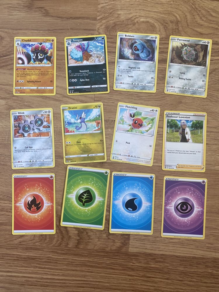 36 Cartas Pokémon Sword and Shield Silver Tempest