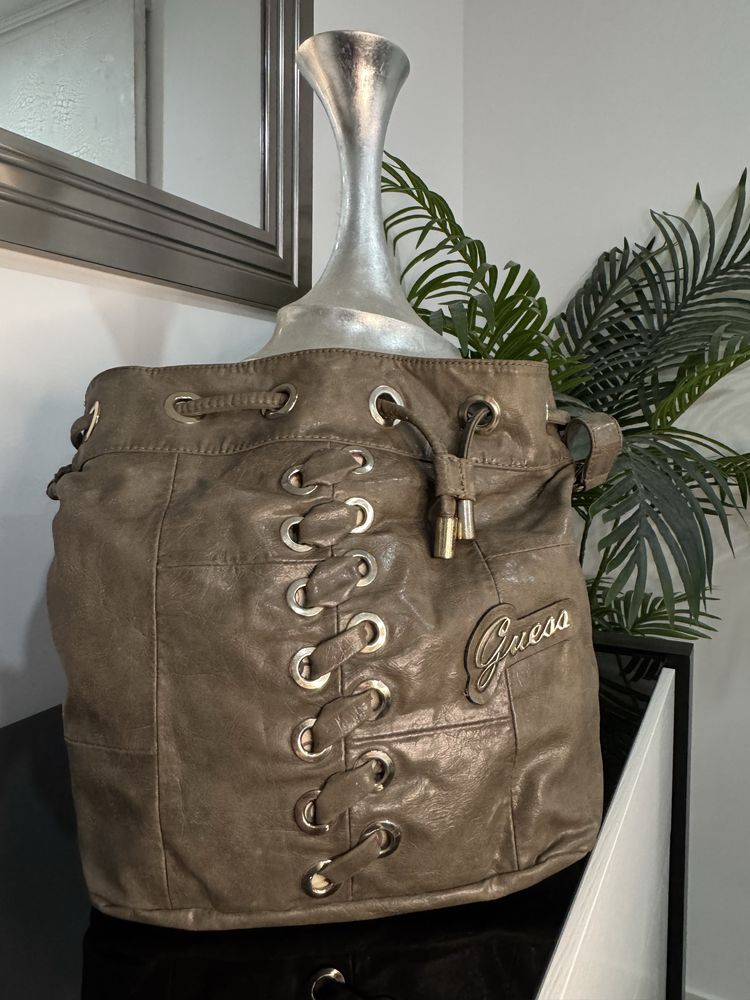Mala GUESS Marrom