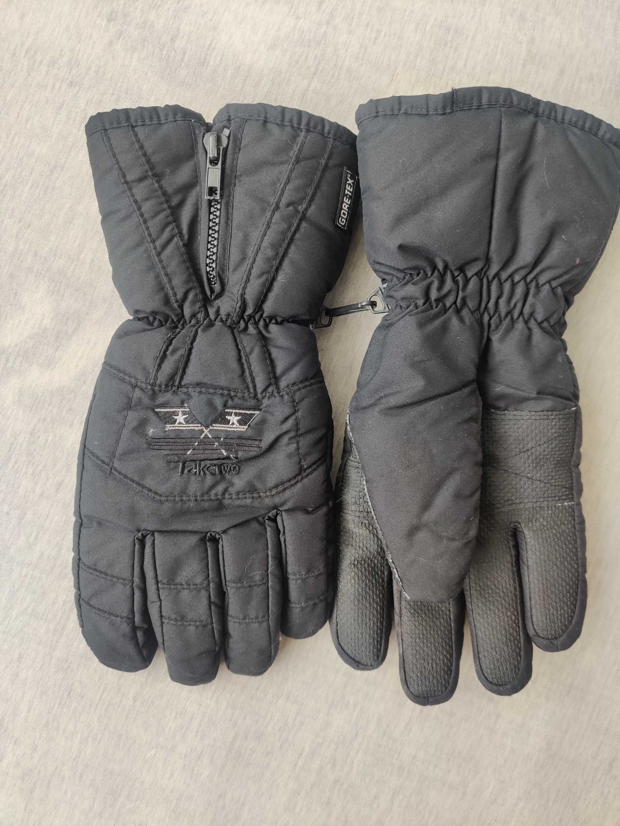 Gore Tex rękawiczki Take Two L/9 czarne na zimę zimowe męskie