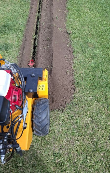 Koparka łańcuchowa - usługi