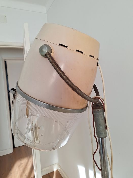 Secador de cabelo cabeleireiro vintage