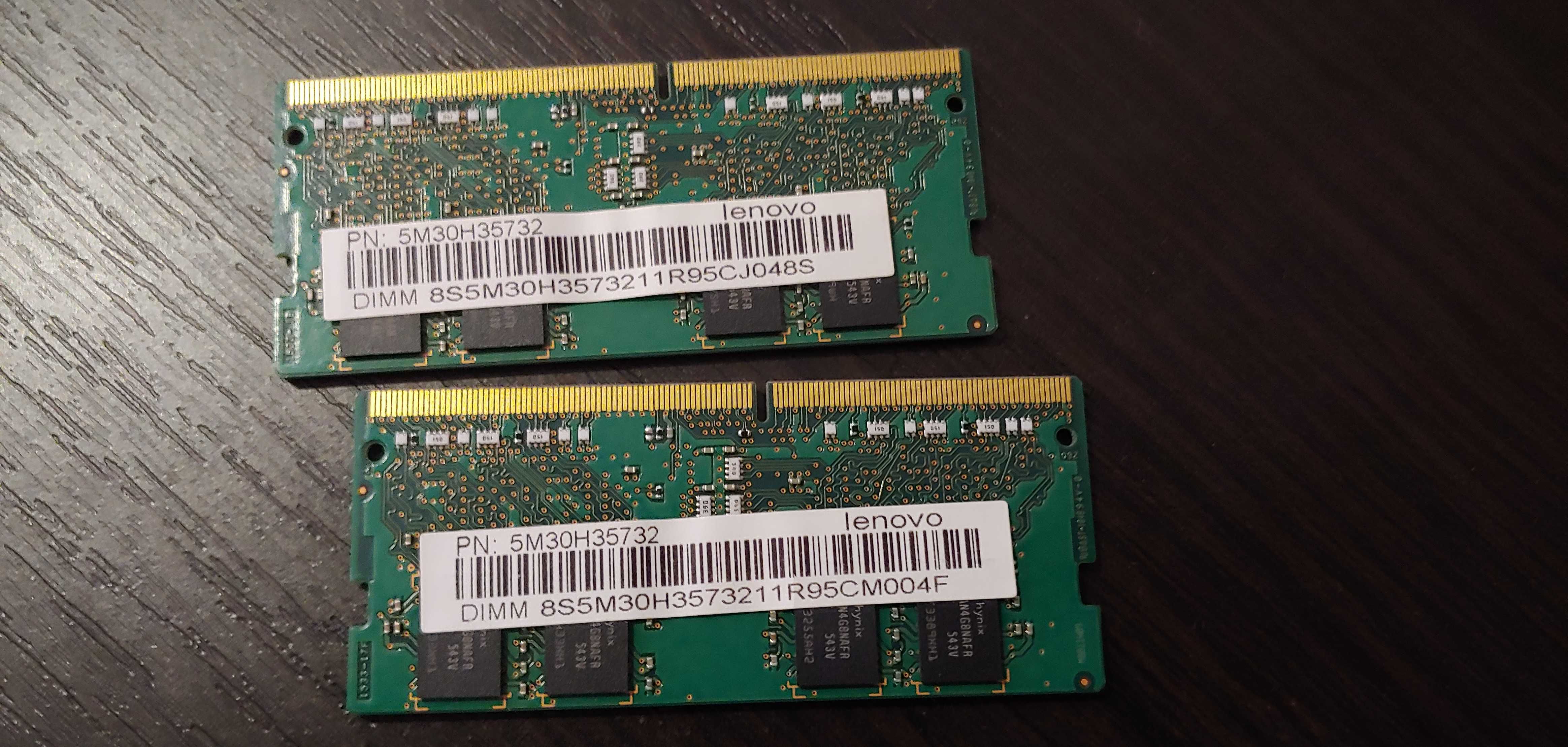 2 sztuki kości RAM Hynix 4GB 1Rx8 PC4-2133P-SA0-10