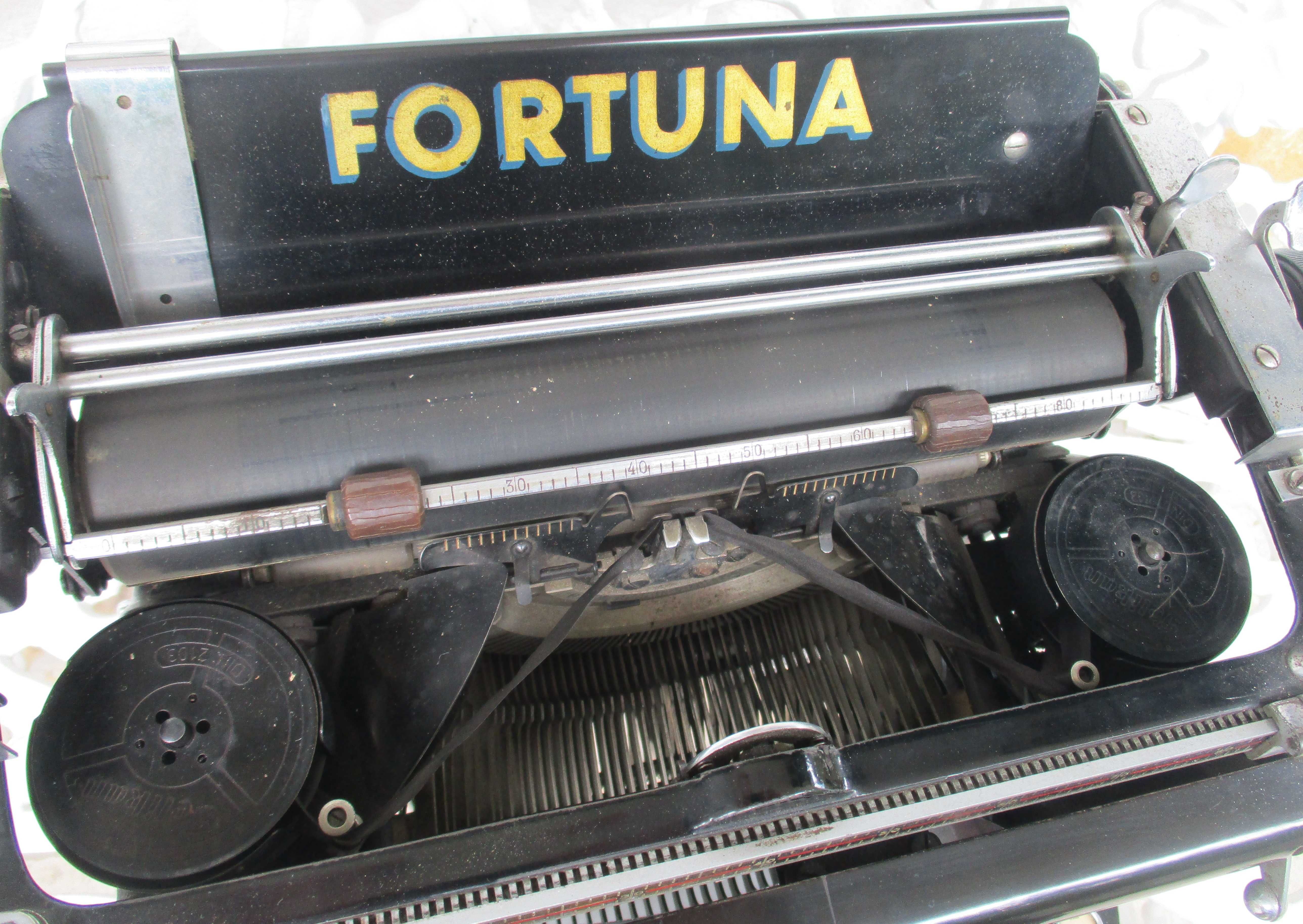 Maquina de escrever FORTUNA - máquina da Sorte 1928