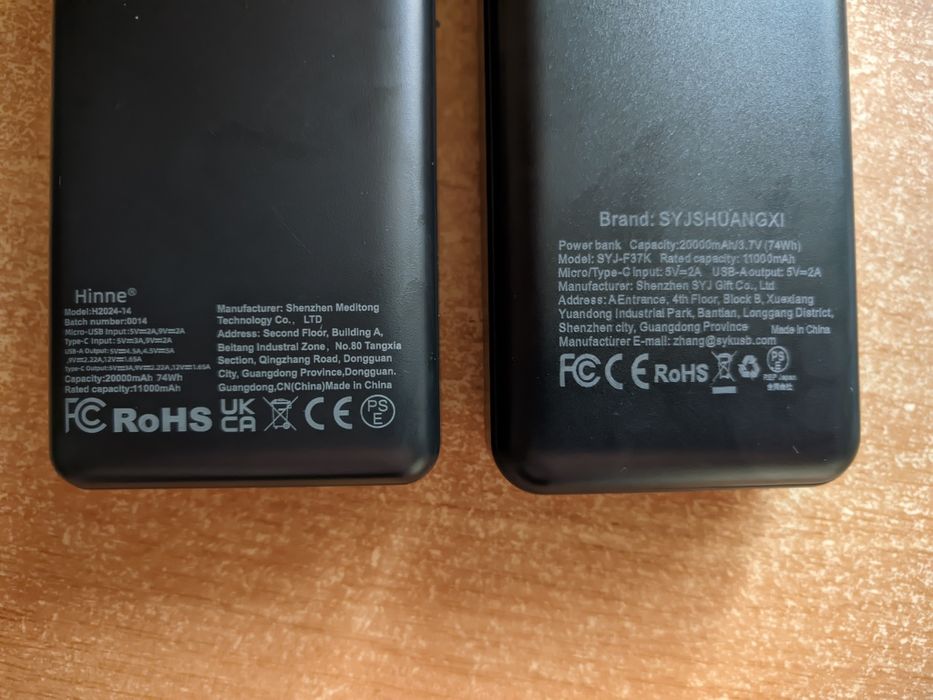 Пауербанк 20000 mAh