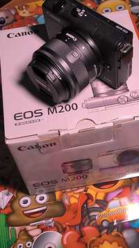 Canon m200 + obiektyw kitowy