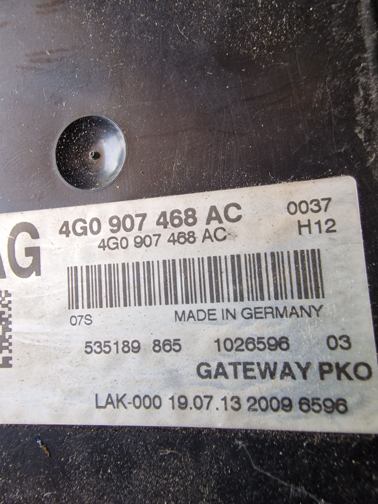 Modul sterownik gateway audi a6 c7 a7 oryginal