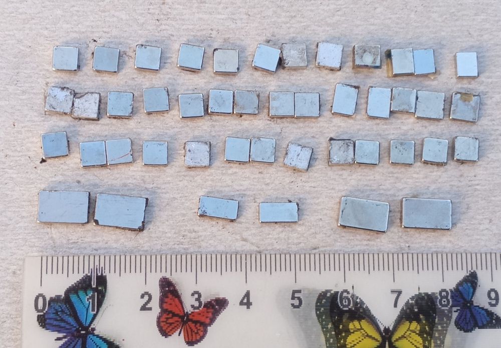 Лот 45 шт маленький неодимовый магнит